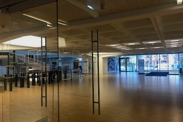 Campus Eingang, BGV-Gebäude Karlsruhe